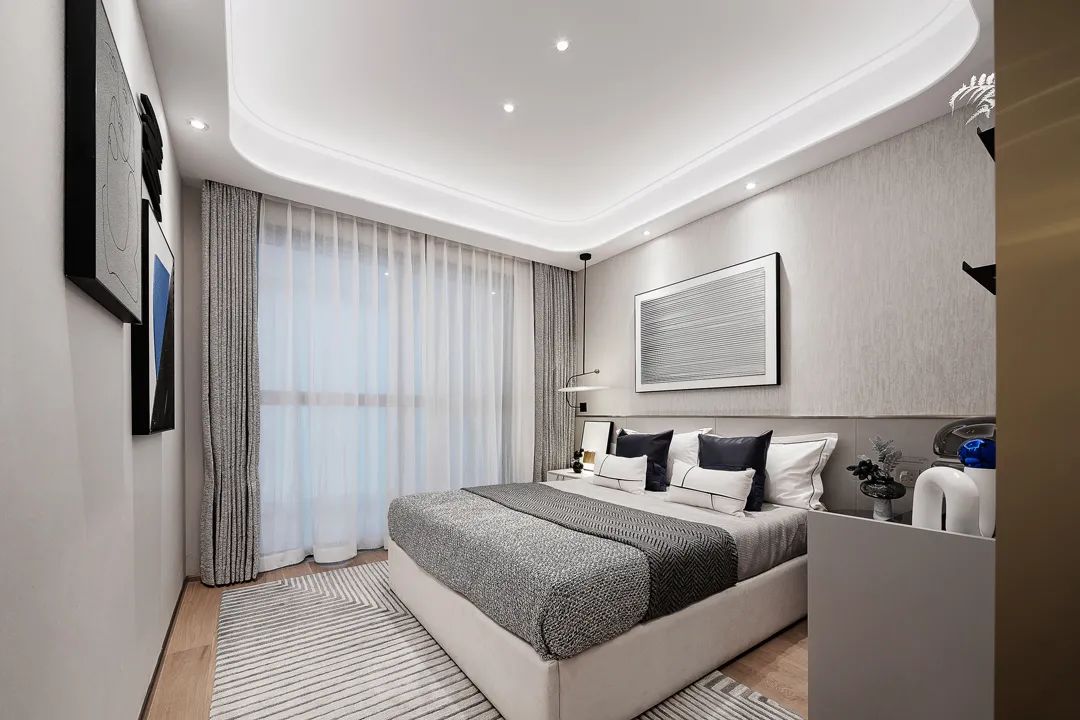 现代简约风格室内设计家装案例-卧室 现代简约风格室内设计家装案例-卧室