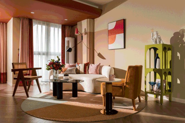 装修案例混搭风格室内装修效果图-客厅 装修案例混搭风格室内装修效果图-客厅