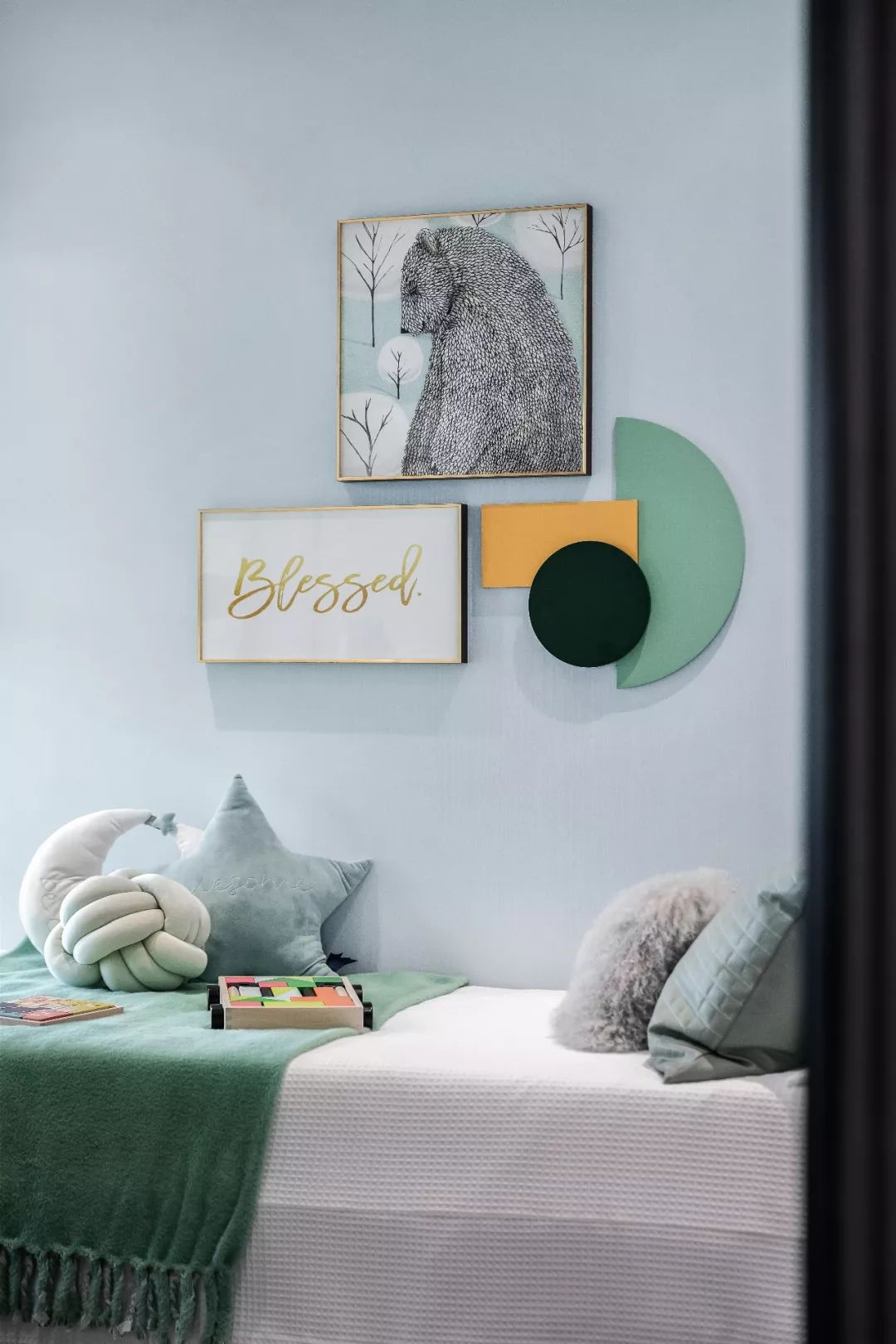 现代轻奢风格室内设计家装案例-儿童房 现代轻奢风格室内设计家装案例-儿童房