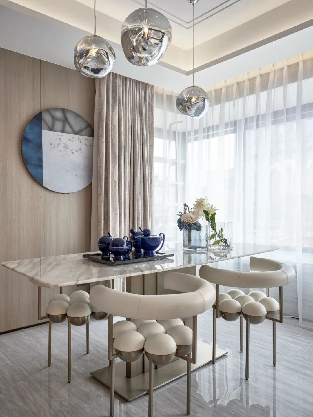 现代简约风格室内设计家装案例-餐厅 现代简约风格室内设计家装案例-餐厅